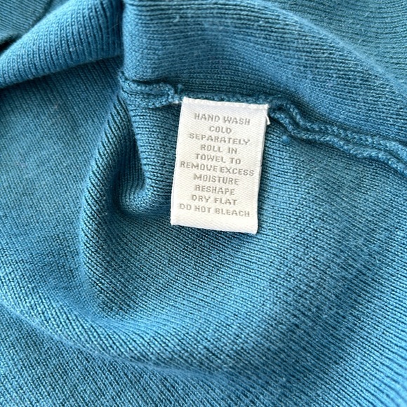 Charter Club Women’s Sweater Tank Top XL Never Worn Blue - Picture 7 of 7